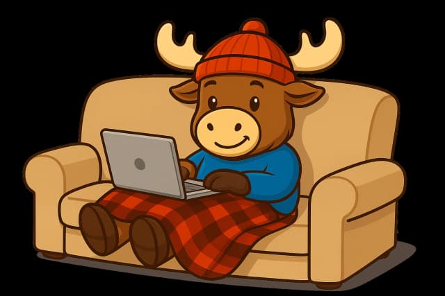 HostMoose on Couch