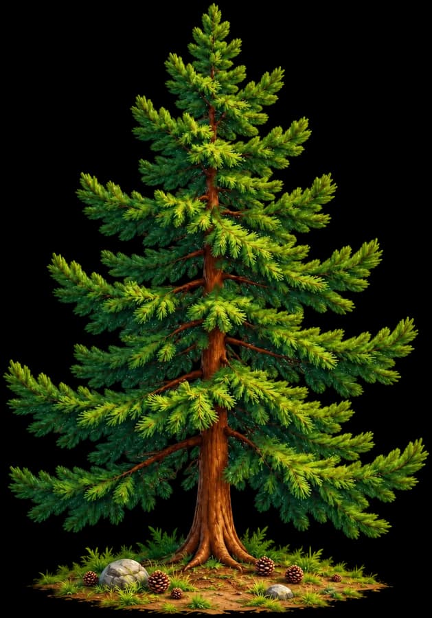 A spruce tree